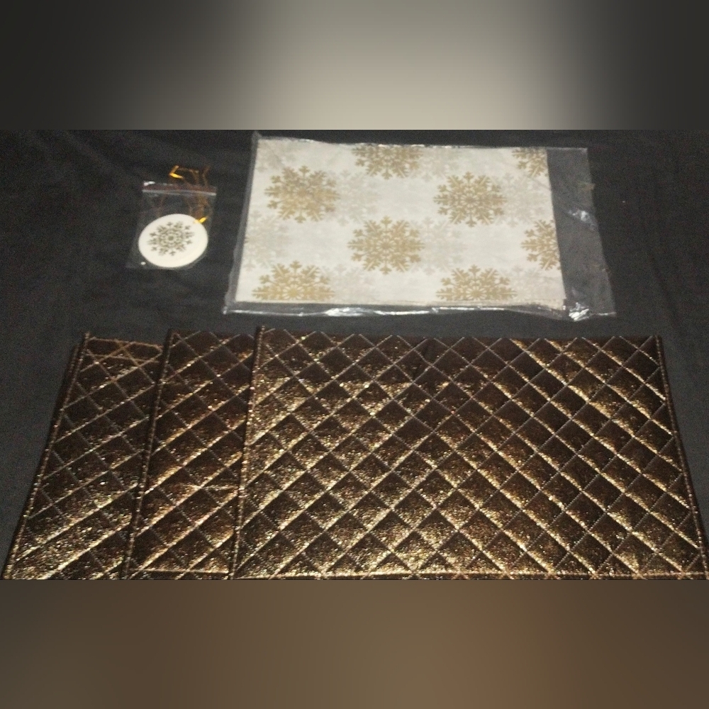 "Joy Mangano" Bronze            Gift Wrap|Gift Bag Set